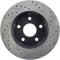 StopTech Sport Cross Drilled Brake Rotor Front Right 128.67068R