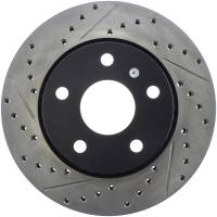 Stoptech - StopTech Sport Cross Drilled Brake Rotor Front Right 128.67068R - Image 2