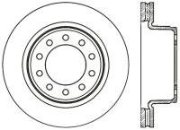 StopTech Sport Cross Drilled Brake Rotor Front Left 128.67070L