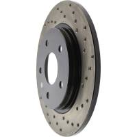 StopTech - StopTech Sport Cryo Cross Drilled Brake Rotor; Rear Left - Image 4