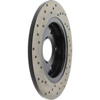 StopTech - StopTech Sport Cryo Cross Drilled Brake Rotor; Rear Left - Image 5