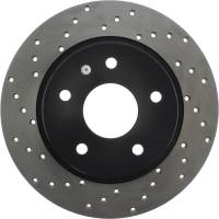 StopTech - StopTech Sport Cryo Cross Drilled Brake Rotor; Rear Right - Image 2