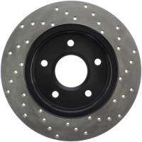 StopTech - StopTech Sport Cross Drilled Brake Rotor; Rear Right - Image 2