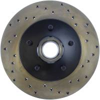 StopTech Sport Cross Drilled Brake Rotor Front Left 128.80003L