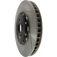 StopTech - StopTech AeroRotor 2 Piece Black Hat No Rotor Coating Slotted Front Right 129.42104.14 - Image 4