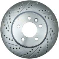 StopTech - StopTech Select Sport Drilled and Slotted Brake Rotor; Front Right - Image 2