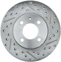 StopTech - StopTech Select Sport Drilled and Slotted Brake Rotor; Front Left - Image 2