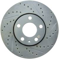 StopTech - StopTech Select Sport Drilled and Slotted Brake Rotor; Front Left - Image 2