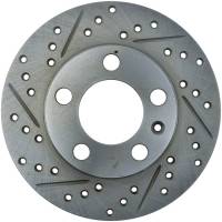 StopTech - StopTech Select Sport Drilled and Slotted Brake Rotor; Rear Right - Image 2