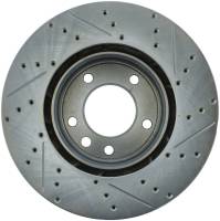 StopTech - StopTech Select Sport Drilled and Slotted Brake Rotor; Front Right - Image 2