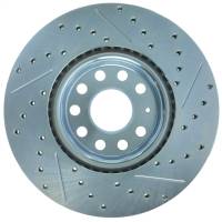 StopTech - StopTech Select Sport Drilled and Slotted Brake Rotor; Front Right - Image 2