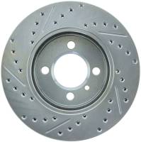 StopTech - StopTech Select Sport Drilled and Slotted Brake Rotor; Front Left - Image 2