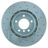 StopTech - StopTech Select Sport Drilled and Slotted Brake Rotor; Front Right - Image 2