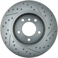 StopTech - StopTech Select Sport Drilled and Slotted Brake Rotor; Front Right - Image 2