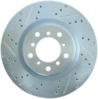 StopTech - StopTech Select Sport Drilled and Slotted Brake Rotor; Front Right - Image 2