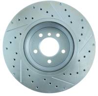 StopTech - StopTech Select Sport Drilled and Slotted Brake Rotor; Front Right - Image 2