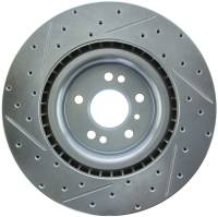 StopTech - StopTech Select Sport Drilled and Slotted Brake Rotor; Front Left - Image 2