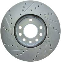 StopTech - StopTech Select Sport Drilled and Slotted Brake Rotor Front Left 227.38012L - Image 2