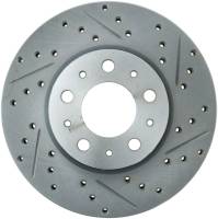 StopTech Select Sport Drilled and Slotted Brake Rotor Front Left 227.39019L