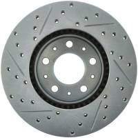 StopTech - StopTech Select Sport Drilled and Slotted Brake Rotor Front Left 227.39019L - Image 2