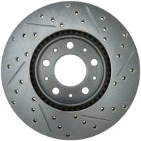 StopTech - StopTech Select Sport Drilled and Slotted Brake Rotor Front Right 227.39019R - Image 2