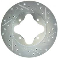 StopTech Select Sport Drilled and Slotted Brake Rotor Front Left 227.40022L