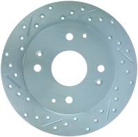 StopTech Select Sport Drilled and Slotted Brake Rotor Rear Right 227.40024R