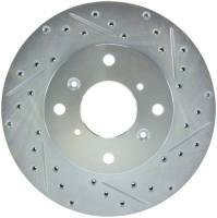 StopTech Select Sport Drilled and Slotted Brake Rotor Front Left 227.40039L