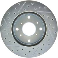 StopTech - StopTech Select Sport Drilled and Slotted Brake Rotor Front Left 227.40039L - Image 2