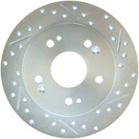 StopTech - StopTech Select Sport Drilled and Slotted Brake Rotor Rear Left 227.40040L - Image 1