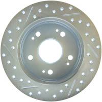 StopTech - StopTech Select Sport Drilled and Slotted Brake Rotor Rear Left 227.40040L - Image 2