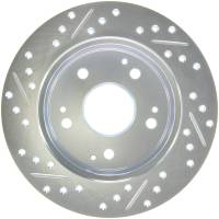 StopTech - StopTech Select Sport Drilled and Slotted Brake Rotor Rear Left 227.40042L - Image 2