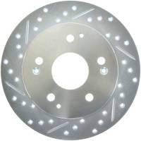 StopTech Select Sport Drilled and Slotted Brake Rotor Rear Right 227.40042R