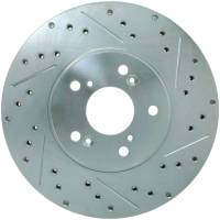 StopTech Select Sport Drilled and Slotted Brake Rotor Front Left 227.40046L