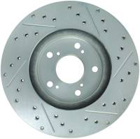 StopTech - StopTech Select Sport Drilled and Slotted Brake Rotor Front Right 227.40046R - Image 2