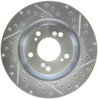 StopTech Select Sport Drilled and Slotted Brake Rotor Front Left 227.40048L