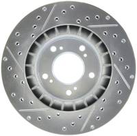 StopTech - StopTech Select Sport Drilled and Slotted Brake Rotor Front Left 227.40048L - Image 2