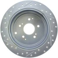 StopTech - StopTech Select Sport Drilled and Slotted Brake Rotor Rear Left 227.40053L - Image 2