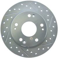 Stoptech - StopTech Select Sport Drilled and Slotted Brake Rotor Rear Left 227.40055L - Image 1