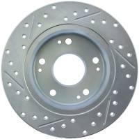 Stoptech - StopTech Select Sport Drilled and Slotted Brake Rotor Rear Left 227.40055L - Image 2