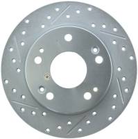 StopTech Select Sport Drilled and Slotted Brake Rotor Rear Right 227.40055R