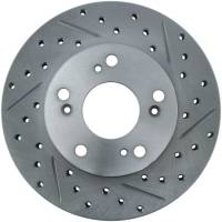 StopTech Select Sport Drilled and Slotted Brake Rotor Front Left 227.40056L