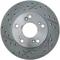 StopTech - StopTech Select Sport Drilled and Slotted Brake Rotor Front Right 227.40056R - Image 1