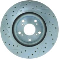 StopTech - StopTech Select Sport Drilled and Slotted Brake Rotor Front Left 227.40057L - Image 2