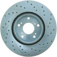 StopTech - StopTech Select Sport Drilled and Slotted Brake Rotor Front Right 227.40057R - Image 2