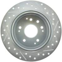 StopTech - StopTech Select Sport Drilled and Slotted Brake Rotor; Rear Right - Image 2