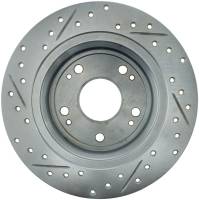 Stoptech - StopTech Select Sport Drilled and Slotted Brake Rotor Rear Left 227.40068L - Image 2