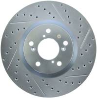 StopTech Select Sport Drilled and Slotted Brake Rotor Front Left 227.40071L