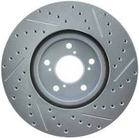 StopTech - StopTech Select Sport Drilled and Slotted Brake Rotor Front Right 227.40071R - Image 2