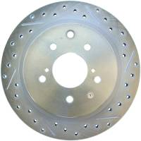 Stoptech - StopTech Select Sport Drilled and Slotted Brake Rotor Rear Left 227.42047L - Image 1